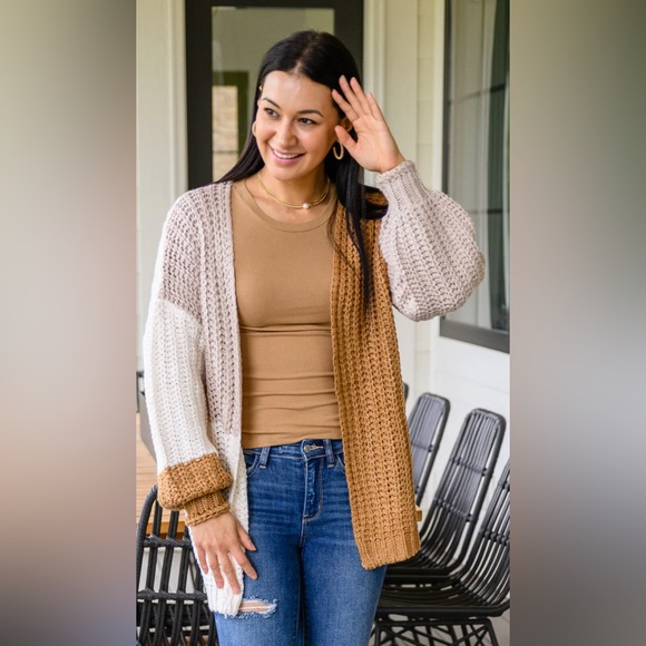 Color Block Cardigan - Picture 5 of 5